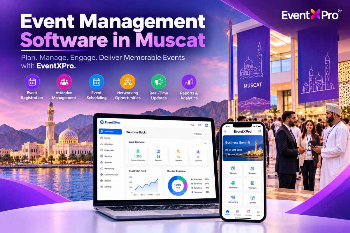Event Management Software in Muscat