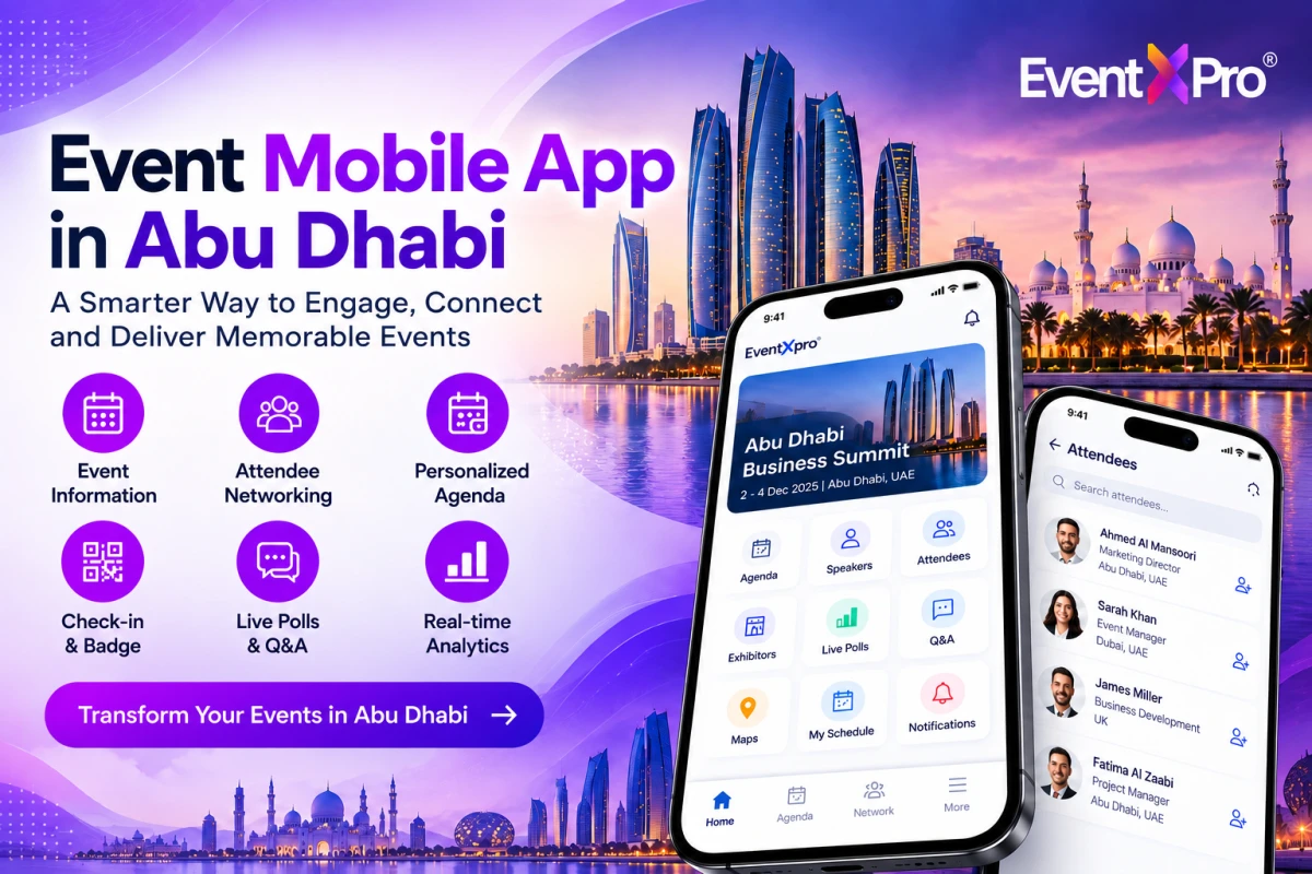 Event Mobile App in Abu Dhabi