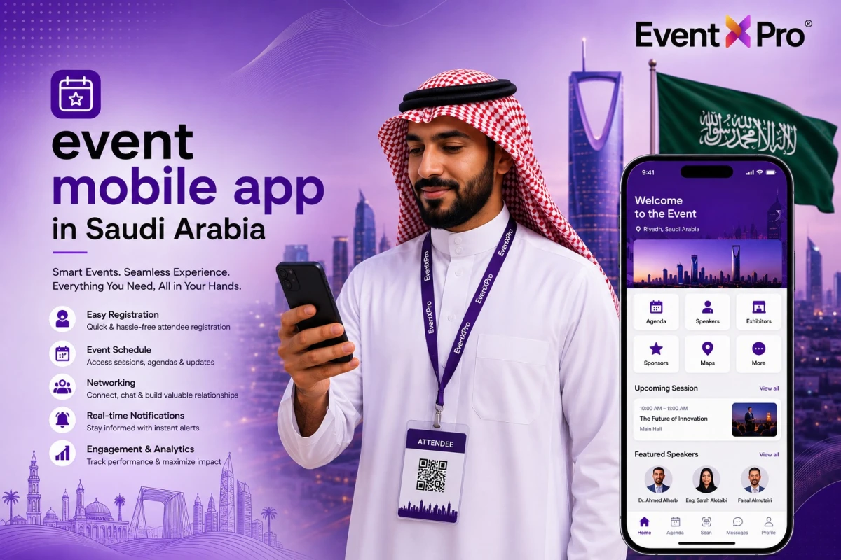 Event Mobile App in Saudi Arabia